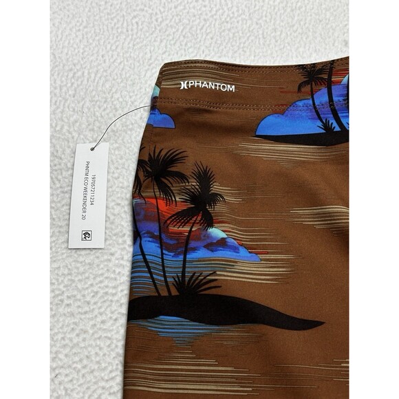Hurley Eco Phantom Weekender Board Shorts Trunks Beach Mens Size 32 New NWT - Picture 8 of 14